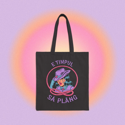 e timpul să plâng - Tote Bag