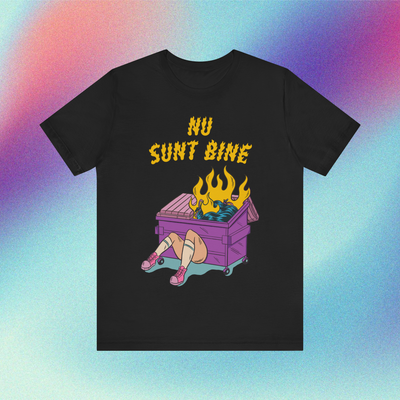 nu sunt bine - Tricou Medium Fit