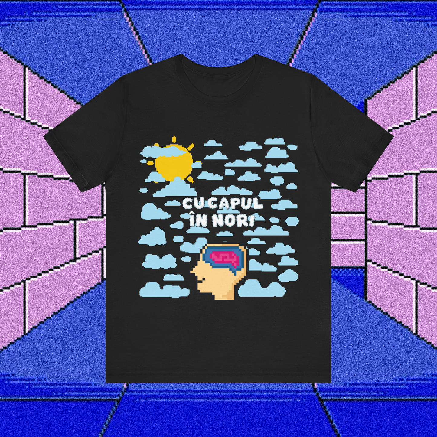 cu capul în nori - Tricou Medium Fit