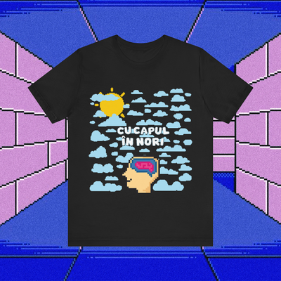 cu capul în nori - Tricou Medium Fit