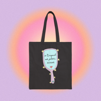 e timpul să pleci acasă - Tote Bag