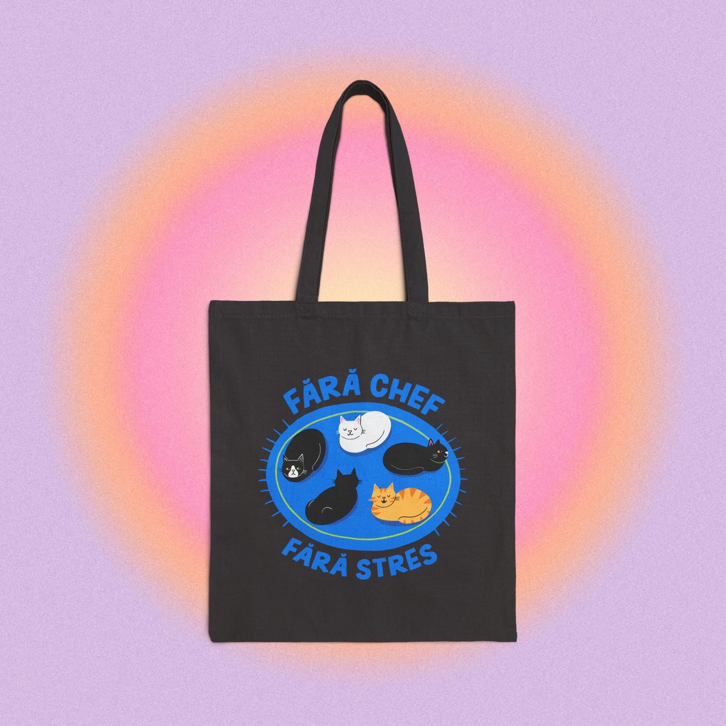 fără chef fără stres - Tote Bag