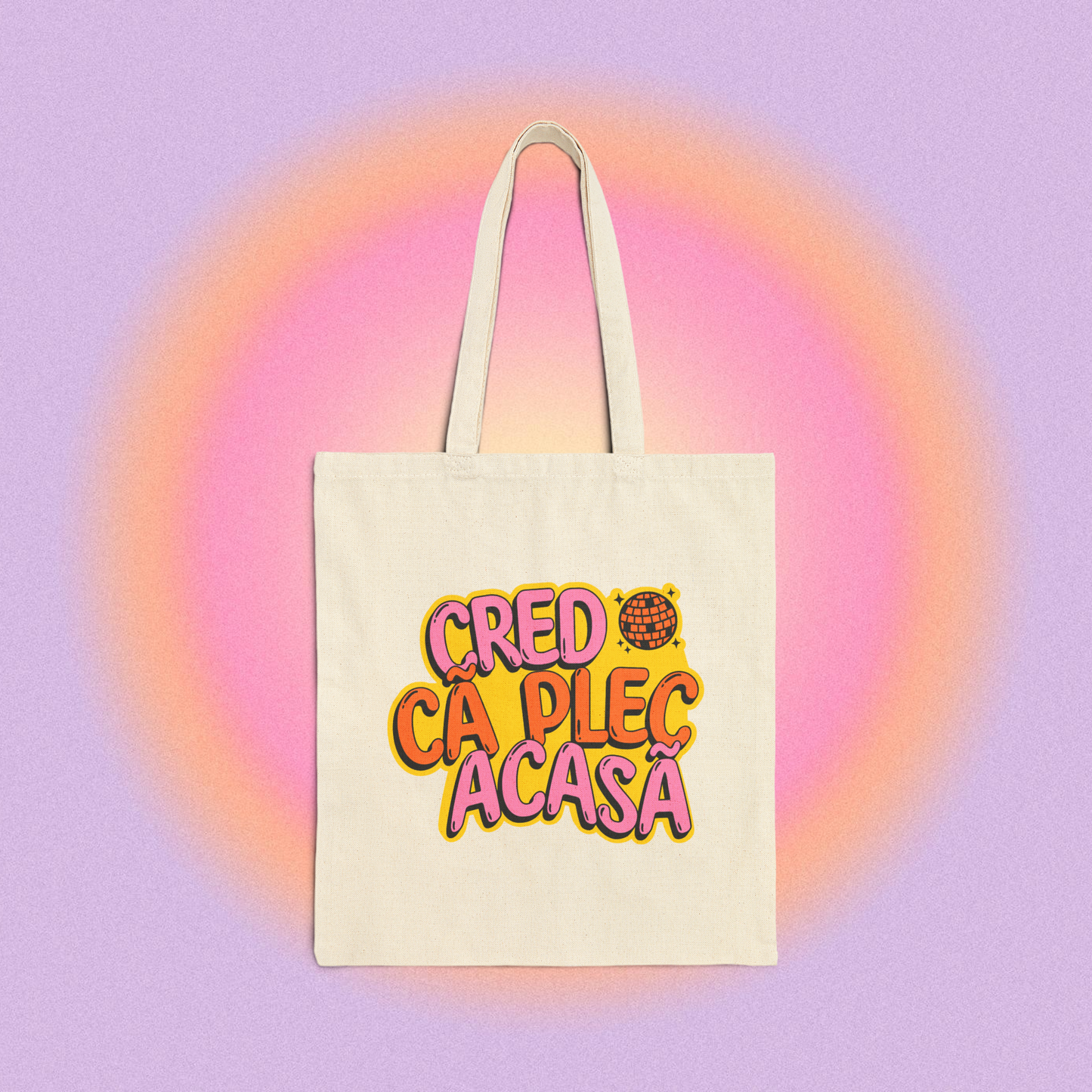 cred că plec acasă - Tote Bag