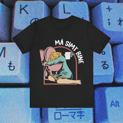 mă simt bine - Tricou Medium Fit