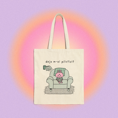 deja m-ai plicitist - Tote Bag