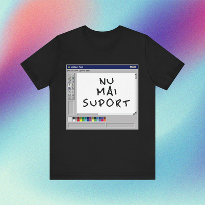 nu mai suport - Tricou Medium Fit