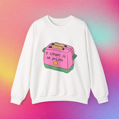 e timpul să ne prăjim  - Bluză Medium Fit