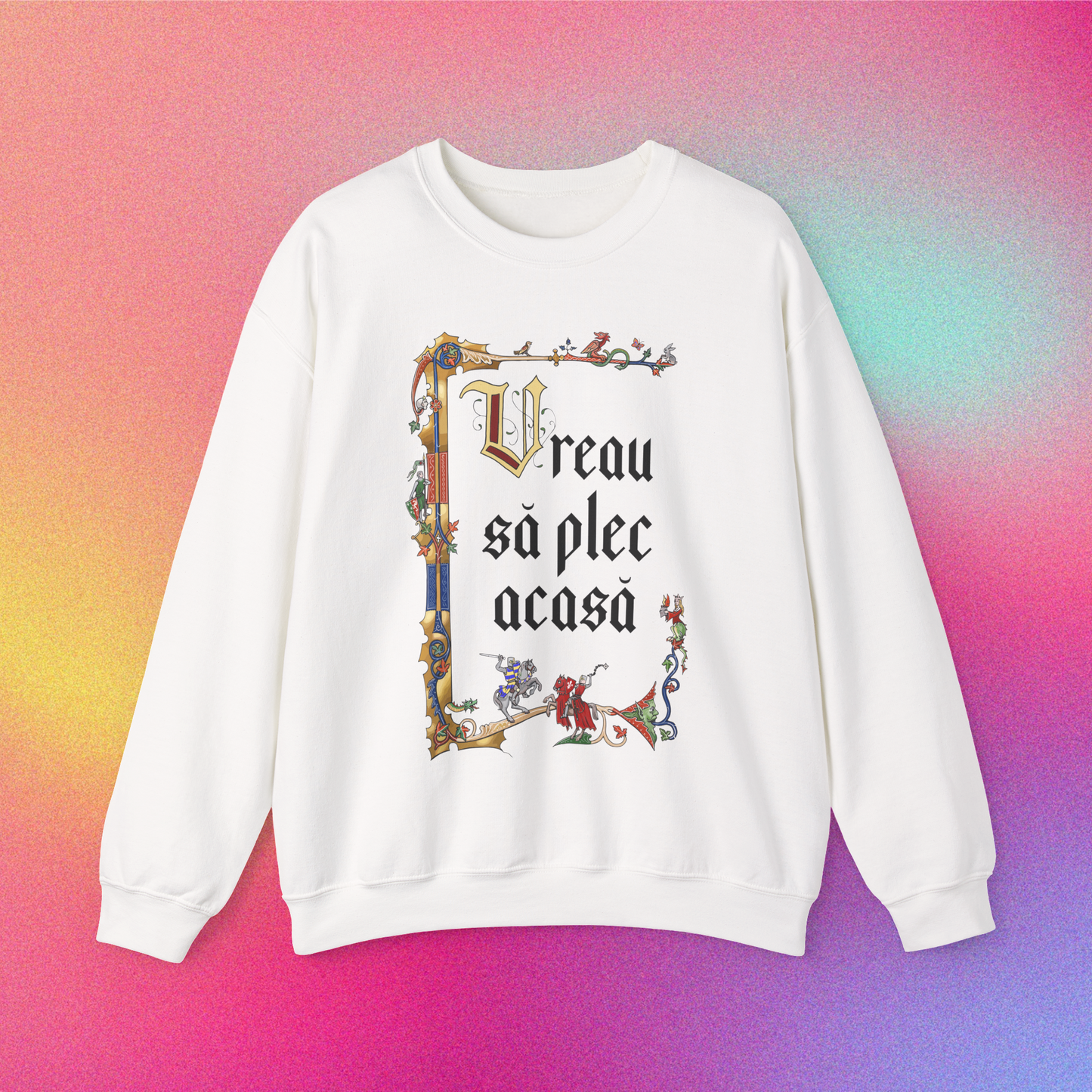 vreau să plec acasă - Bluză Medium Fit