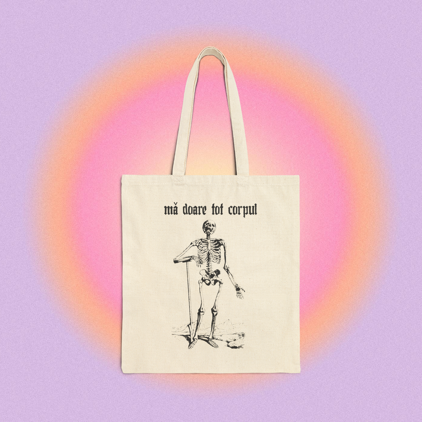mă doare tot corpul - Tote Bag