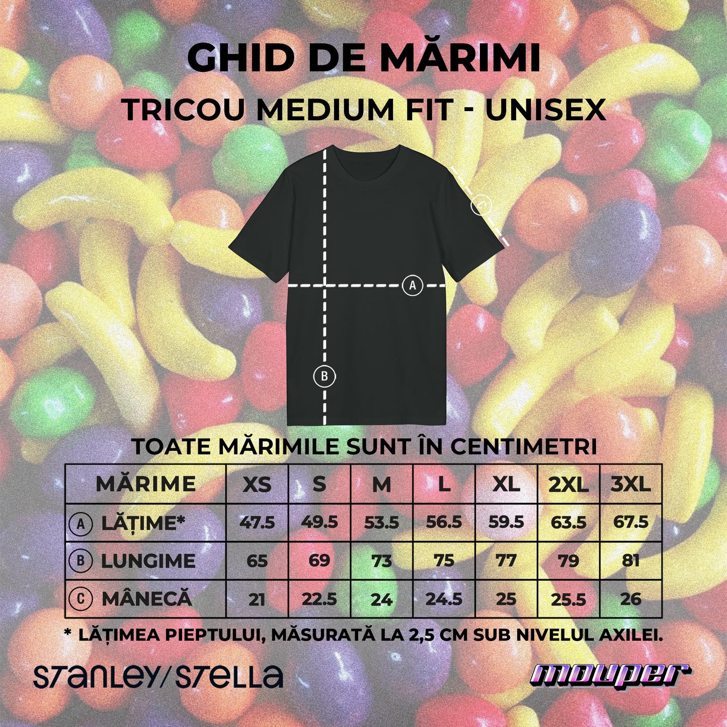 am rămas fără energie - Tricou Medium Fit