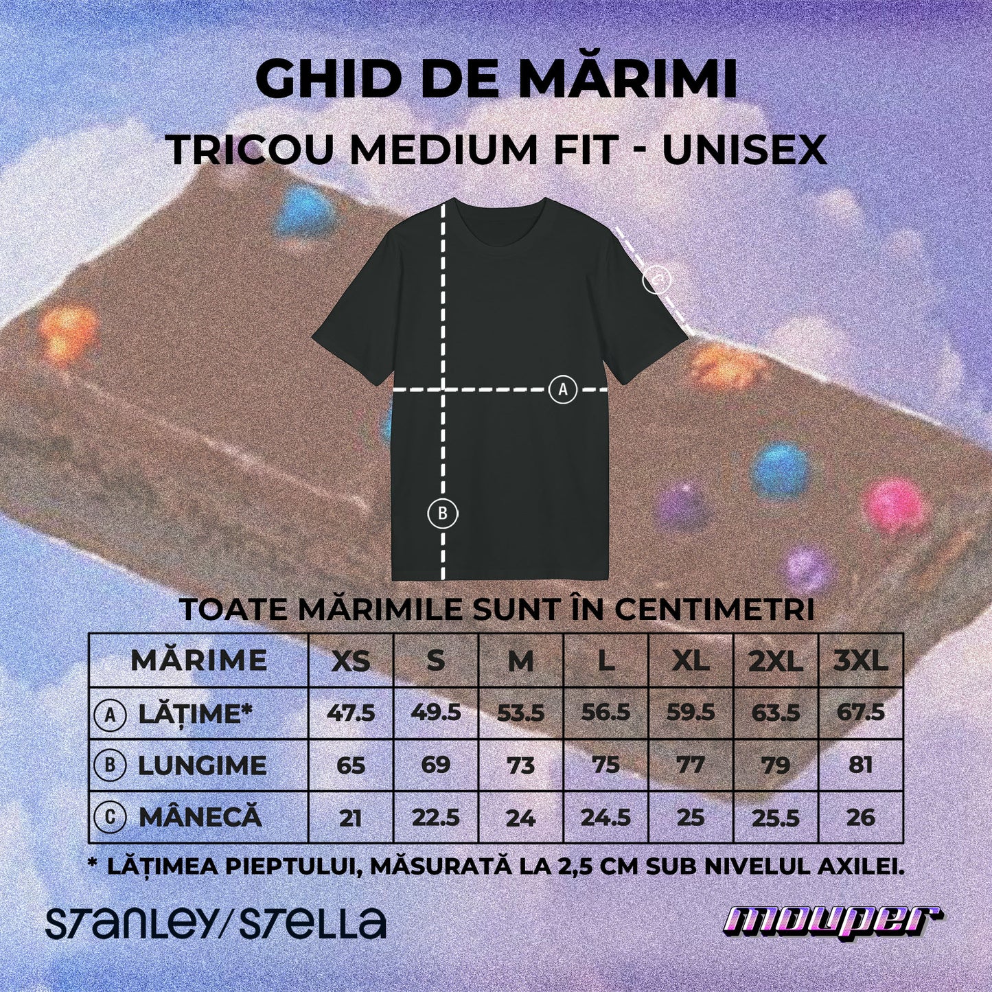 am nevoie de spațiu - Tricou Medium Fit