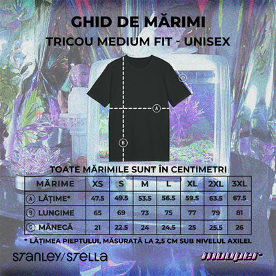 nu te ascult - Tricou Medium Fit