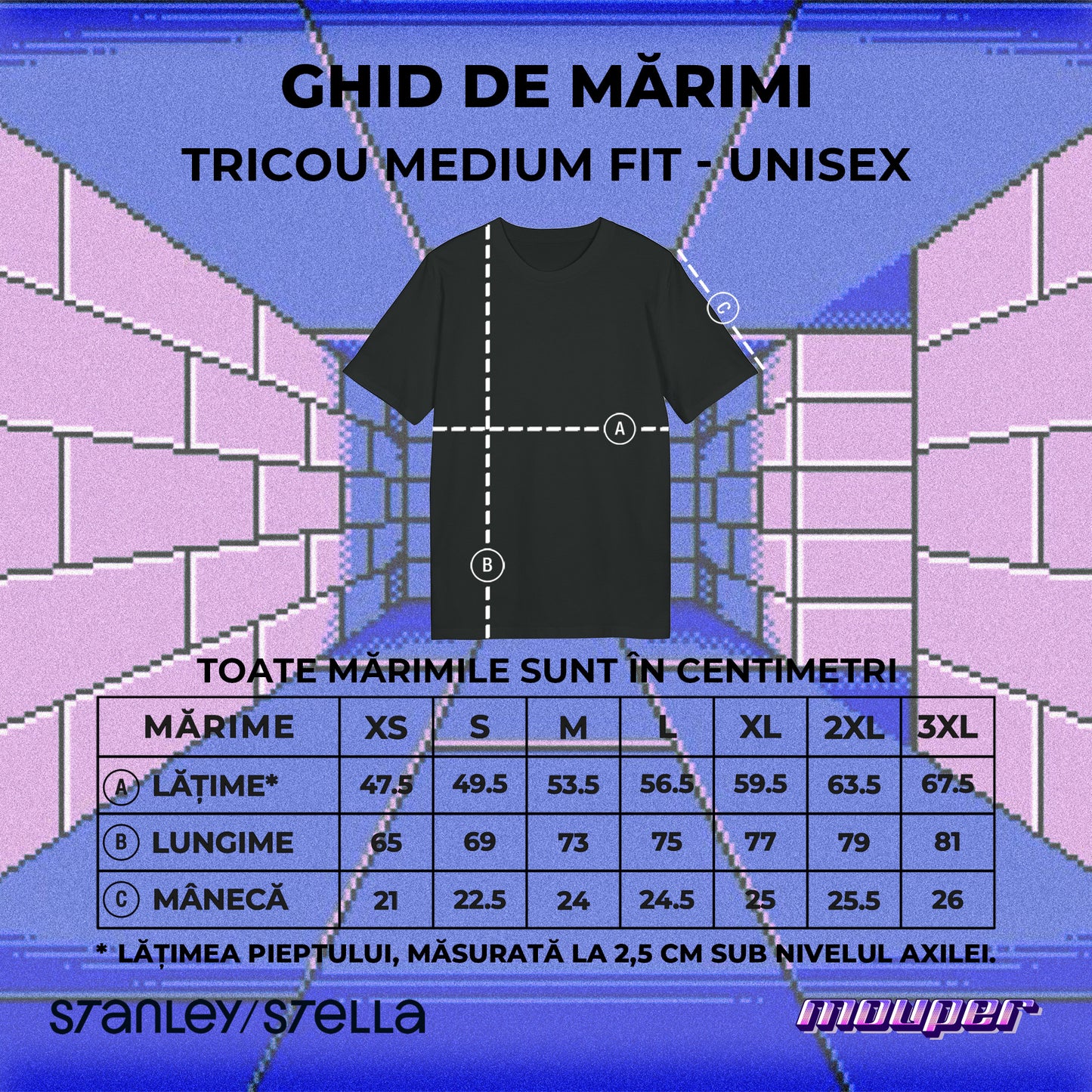 cu capul în nori - Tricou Medium Fit