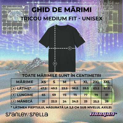 mai bine rămâneam acasă - Tricou Medium Fit