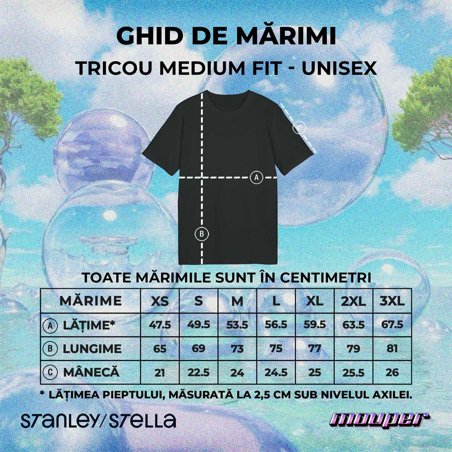 mă simt bine - Tricou Medium Fit