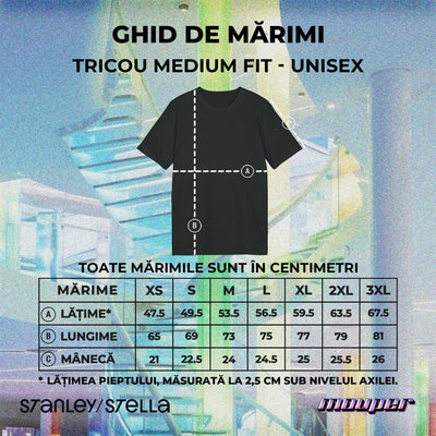 la capătul puterilor - Tricou Medium Fit