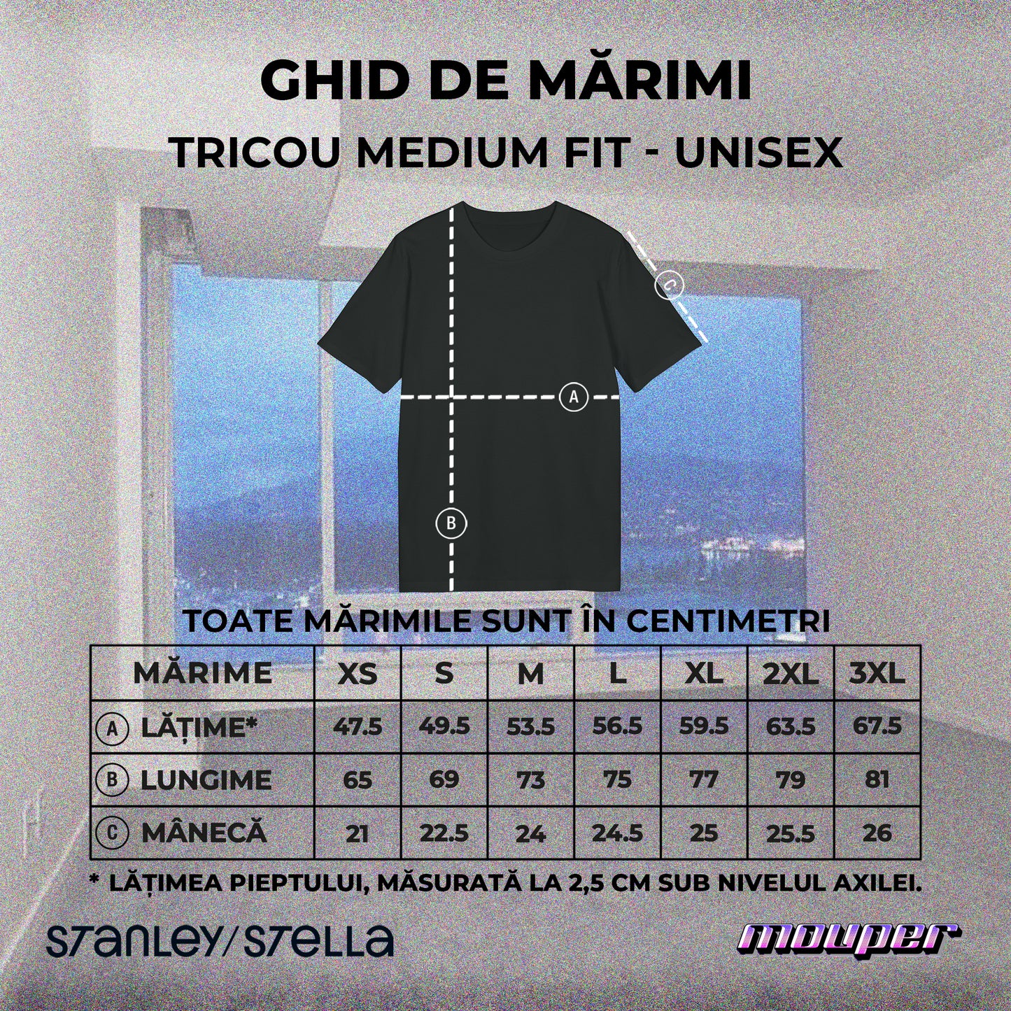 nu-mi pasă - Tricou Medium Fit