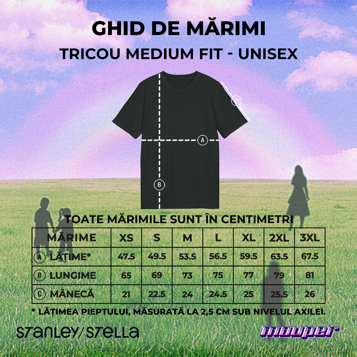 n-ai tăcut? - Tricou Medium Fit