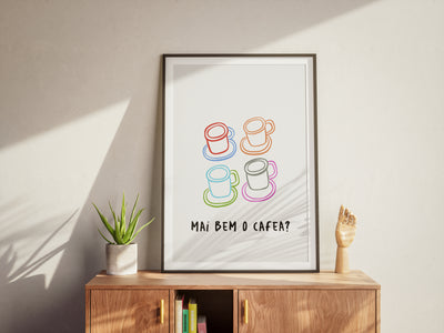 mai bem o cafea? - Poster