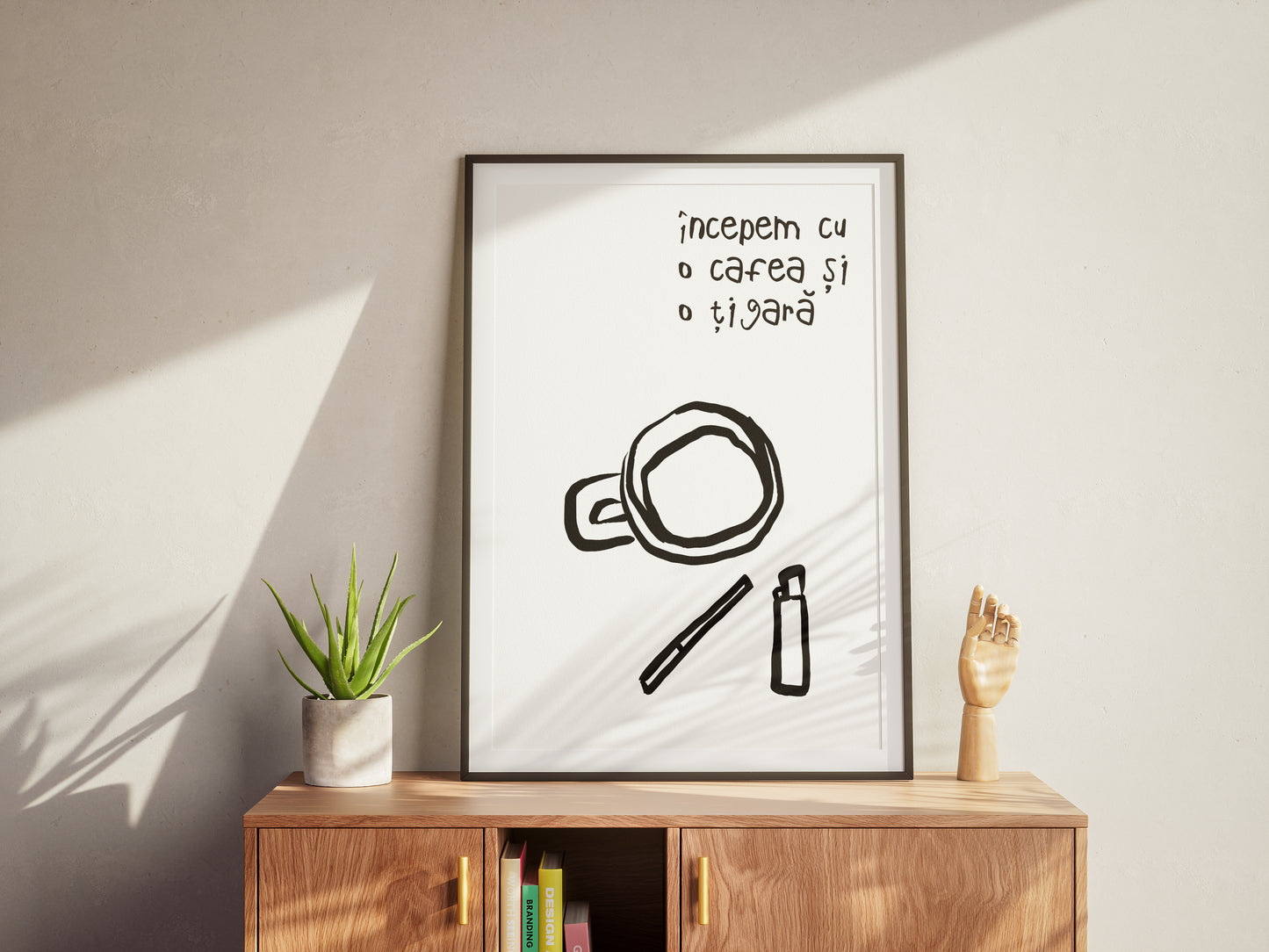 începem cu o cafea și o țigară - Poster