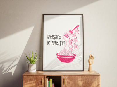 pasta e viața - Poster
