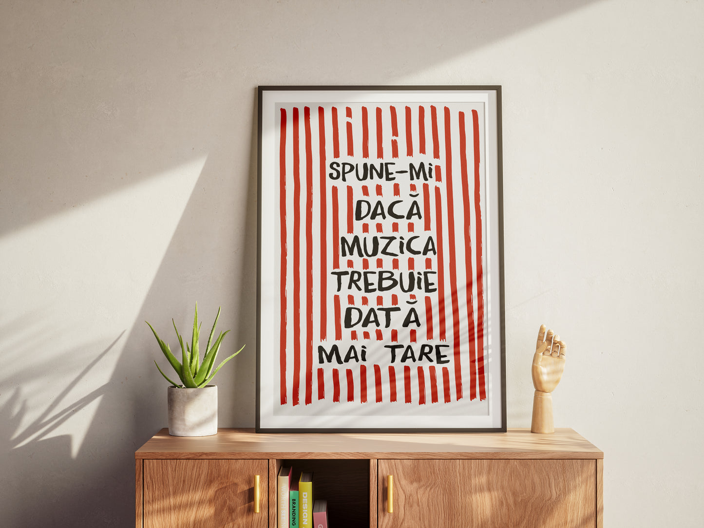 spune-mi dacă muzica trebuie dată mai tare - Poster