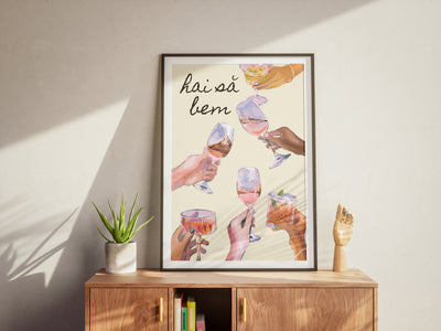 hai să bem - Poster
