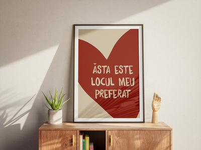 ăsta este locul meu preferat - Poster