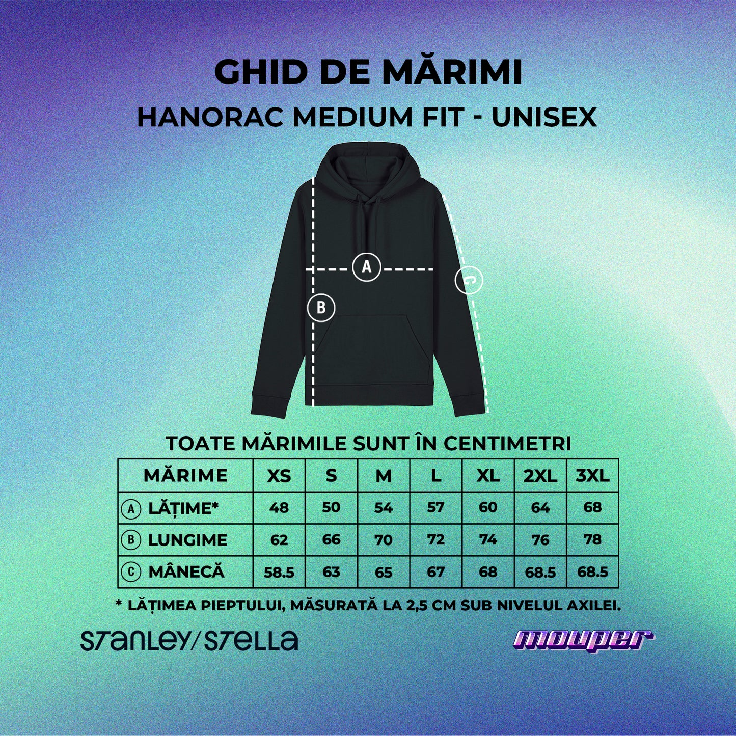 am înnebunit - Hanorac Medium Fit